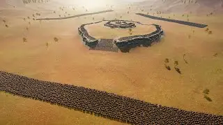 Union of Gondor and Elves surrounded by Mordor Trolls | Epic Fantasy Battle Simulator