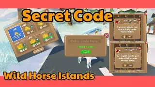 SECRET CODE | HOLIDAY EVENT FREE ITEM IN WILD HORSE ISLANDS 