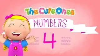 Number #4 - NUMBERS - The Cute Ones - Activities