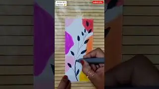 Boho painting #bookmark #shorts