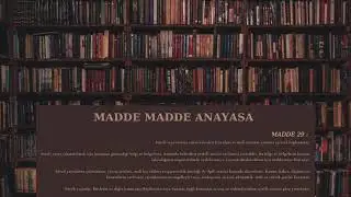 #29 Anayasa Madde 29 - Süreli ve süresiz yayın hakkı