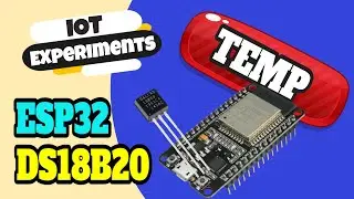 NodeMCU (ESP32) & DS18B20 Temperature Sensor
