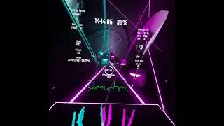 [Beat Saber] C13H27NO3 - Expert+ [1093 Combo] [S Rank]
