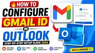 How To Configure Gmail ID in Outlook