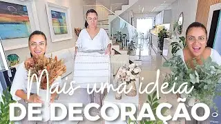 RENOVANDO A DECORAÇÃO | GASTEI APENAS 80 REAIS | IDEIA SIMPLES MAS MUITO LINDA | Viviane Magalhães