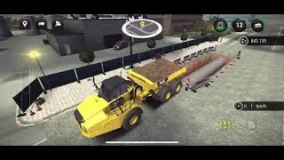 Construction Simulator 3 - Part 17 - Contracts - Road Construction: Canal Work - Gameplay