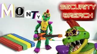 КАК СЛЕПИТЬ ГЛЭМ РОК МОНТИ  🐊 #FNAF9 Five Nights at Freddy's