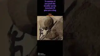 imagine one day Sisyphus will be happy #skibidibopyesyesyes