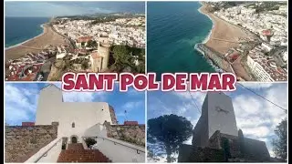 SANT POL DE MAR  🇪🇸 4K SPAIN 2024