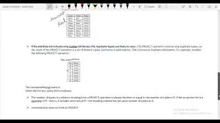 unary relational operations in relational algebra
