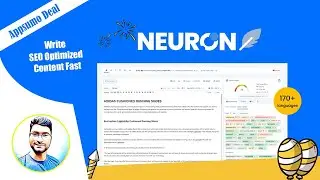 NeuronWriter Review: Write SEO Optimized Content Fast | Appsumo Lifetime Deal & Demo Video