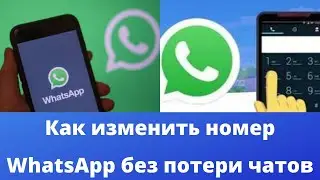 Как изменить номер WhatsApp без потери чатов