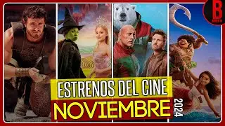 ESTRENOS del CINE NOVIEMBRE 2024 | Películas que se Estrenan en Noviembre 2024