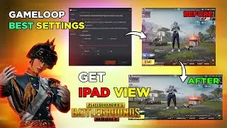 HOW TO GET IPAD VIEW PUBG MOBILE FULL SCREEN ON PC EMULATOR GAMELOOP | FULL GUIDE | BLACK BAR REMOVE