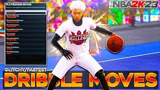 *NEW* BEST DRIBBLE MOVES in NBA 2K23! FASTEST DRIBBLE MOVES & NEW SPEEDBOOST is INSANE IN NBA 2K23!