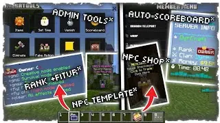 Addon Untuk Server Atau Realm MCPE/MCBE 1.21.80⁉️