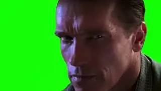 Arnold Side eye green screen