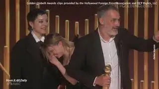 House of the Dragon’s Milly Alcock humours fans after appearing ‘drunk’ during Golden Globe win