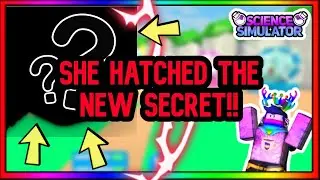 SHOWCASING THE NEW SECRET! Science simulator ROBLOX