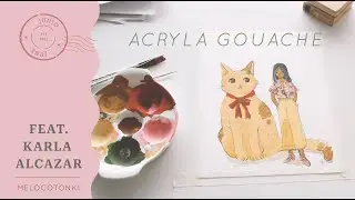 LIMITED COLORS Feat. KARLA ALCAZAR 🎨 | illustrating a giant cat or a tiny fairy