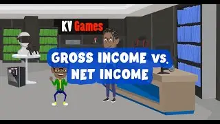 Gross Income vs. Net Income For Kids, Teens, and Beginners | Financial Literacy for Kids