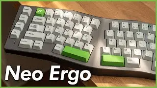 Neo Ergo | An Easy Assembly Comfortable Tented Alice Keyboard