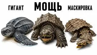 Turtles That Are More Dangerous Than They Seem | 8 Species in 16 Minutes