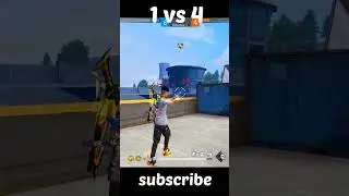1 VS 4🤯 One of the difficult clutch in my life😱🔥 headshot jod or wot🎯😎 !! #short 🔥🤯