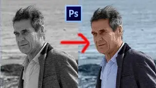 Photoshop Tutorials How to Colorize a Black and White Photo