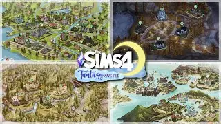Sims 4 Fantasy Save File Tour