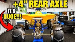 Durablue Eliminator Axle & Rear Carrier Bearing Install | Suzuki LT250R Restoration Part 5
