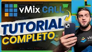 vMix | vMix Call -TUTORIAL COMPLETO - Captura de Câmera do Celular