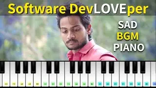 Software DevLOVEper sad BGM piano | Shanmukh Jaswanth | Vaishnavi Chaitanya | Gupta Entertainments