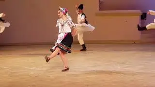 Молдавский танец Табакэряска. Солистка - Наталия Угрозова