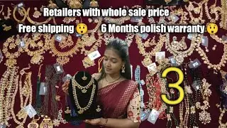 New collection 3 || Immitation jewelry|| cz,Matt , gold finish,all types of Immitation jewelry