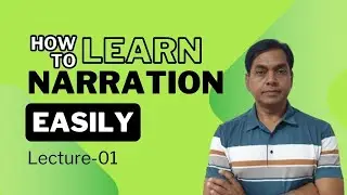 How to learn Narration/Speech easily (Leacture-01) # English Grammar A. Salam #AbdusSalamMondol