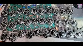 [L239] Decoding a Master Lock Combination Padlock - revisited