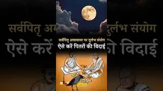 सर्वपितृ अमावस्या पर बन रहा है दुर्लभ संयोग, ऐसे करें पितरों की विदाई 