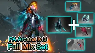 Phantom Assassin Arcana lvl.3 with  Full mix set