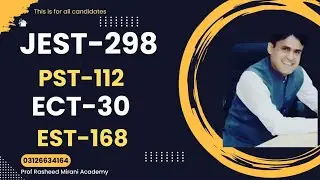 PST JEST | ECT || EST || More updates 
