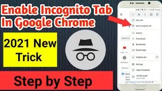 how to enable incognito mode in chrome | how to turn on incognito mode in chrome