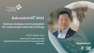 Optical wireless communication for underwater internet of things