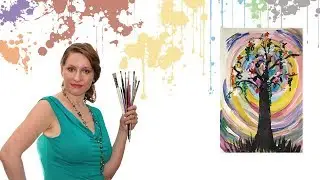 Новогоднее дерево изобилия - арт-терапия