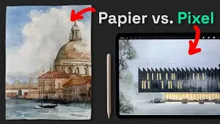 Papier oder iPad? Zeichnen für die Mappe | Architektur studieren