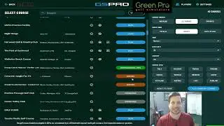 New GSPRO Courses 10/22/24