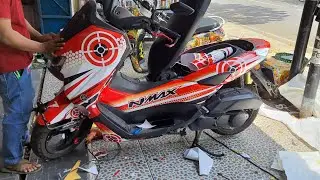 contoh Sticker Decal All New N Max 2020 2021 2022 Full body