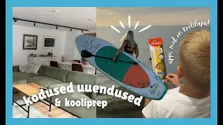 suvised rannaõhtud 🏄‍♀️, eksprompt reisiks ettevalmistumine 🧳 ja kodu uuendus 🛋️