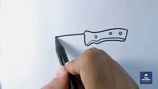 How to Draw Knife | Easy Drawings