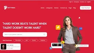 How to create a business website | Business website | Home page demo | Awesome Modern Landing Page |