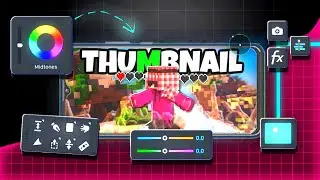 How to Create Minecraft Thumbnails Like a Pro 🔥 Step by Step Tutorial